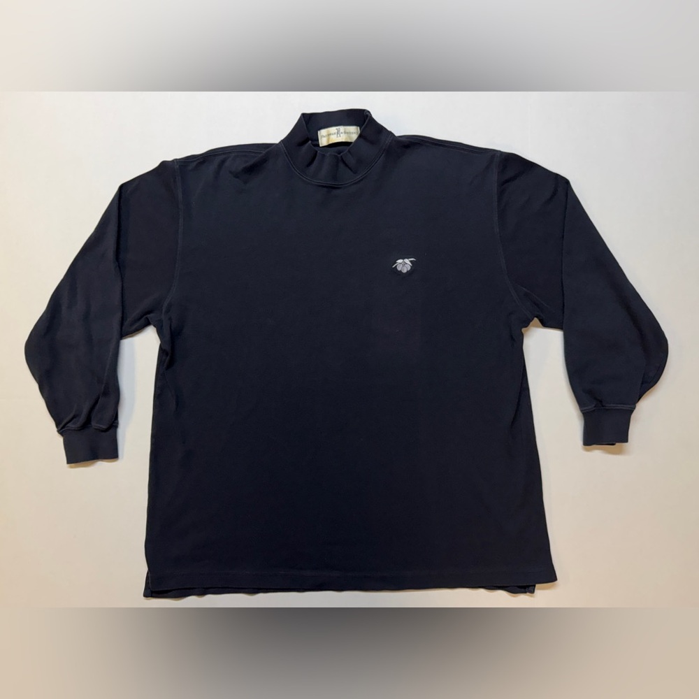 Fairway & Greene Men’s XL Black‎ Embroidered Golf Crewneck Sweatshirt